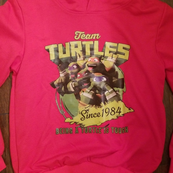 Never worn. Ninja turtle light weight hoodie - Picture 2 of 2